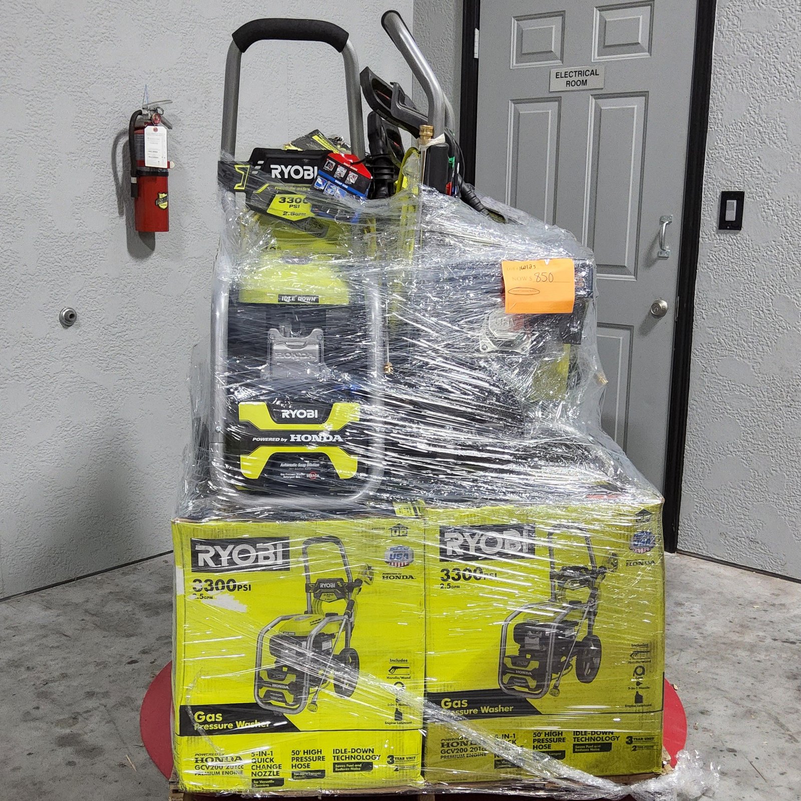 MIXED TOOL PALLET – LOT ID: 160125 100% Tested and Working (WITH BATTERIES AND CHARGERS)